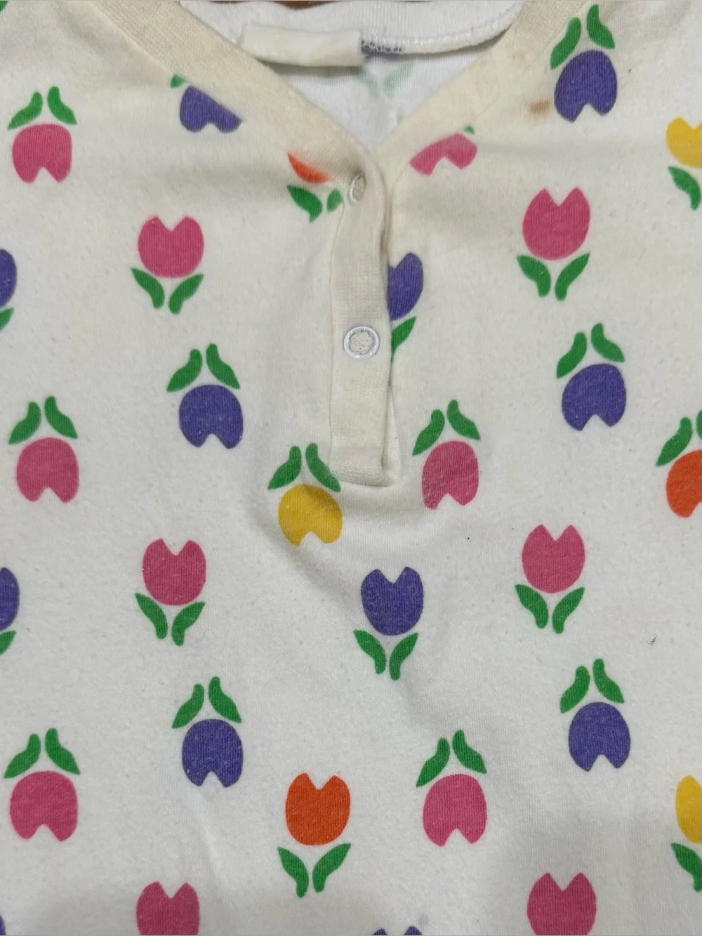 Vintage 90s Baby Girl One Piece Bodysuit Bundle 0-6 Months Bears Floral Sheep